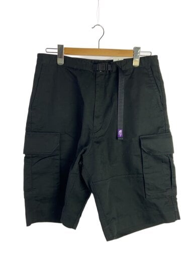 商品画像：STRETCH TWILL CARGO SHORTS_ストレッチツイルカーゴショーツ/34/コットン/BLK 1