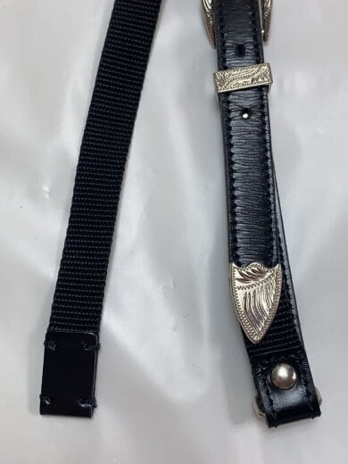 商品画像：ウェスタンベルト/レザー/BLK/メンズ// 2