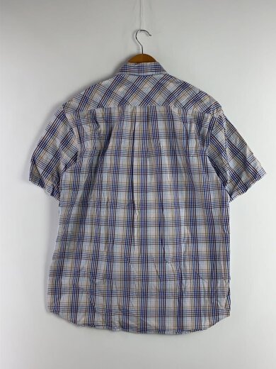 商品画像：90s/半袖シャツ/M/コットン/BLU/チェック 2