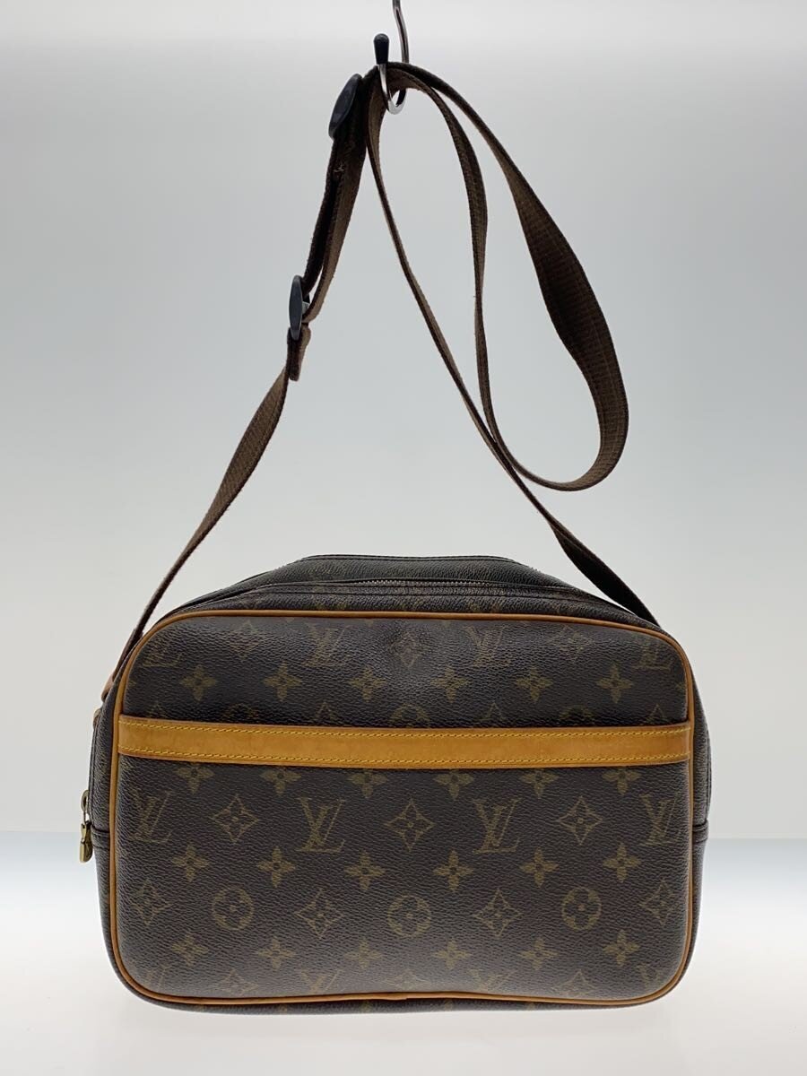 LOUIS VUITTON / リポーターGM_モノグラム・キャンバス/PVC/BRW