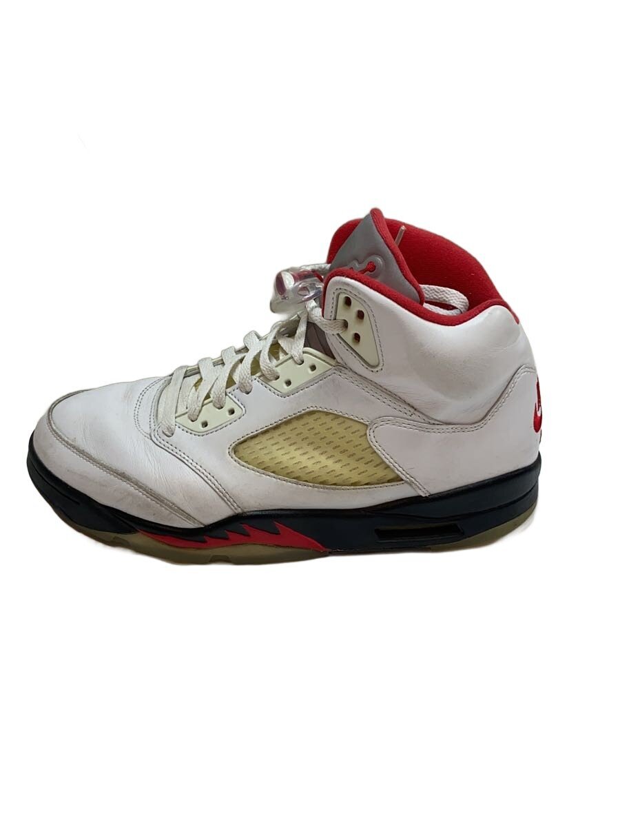 NIKE / Air Jordan 5 Retro/ハイカットスニーカー/28.5cm/WHT/DA1911-102