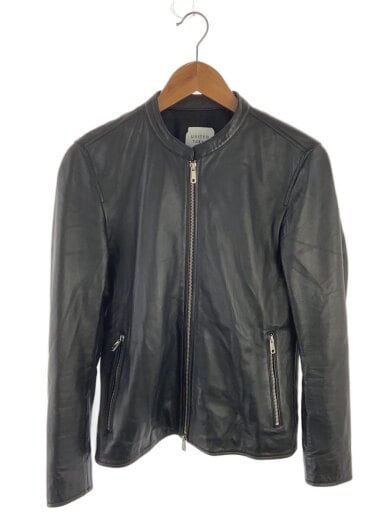 商品画像：シングルライダースジャケット/1/羊革/BLK/400452001 1