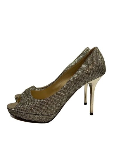 商品画像：パンプス/35.5/GLD 1