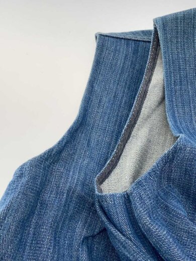 商品画像：カディデニム/ノースリーブワンピース/0/デニム/IDG 6