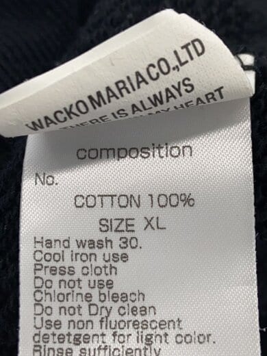 画像：WACKO MARIARESERVOIR DOGS/パーカー/XL/コットン/BLK4