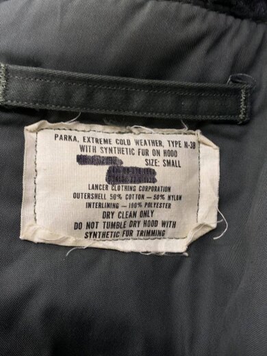 商品画像：70S/N-3B/LANCER社製/S/コットン/カーキ 3