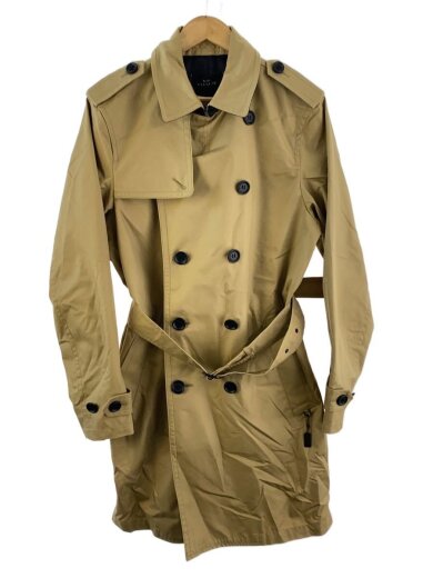 商品画像：ダブルブレスト/トレンチコート/M/コットン/BEG 1