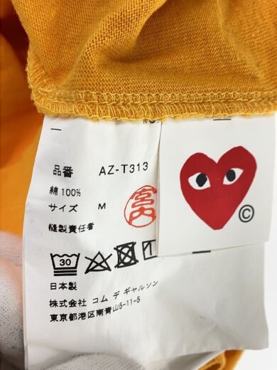 商品画像：Tシャツ/M/コットン/YLW/az-t313 4