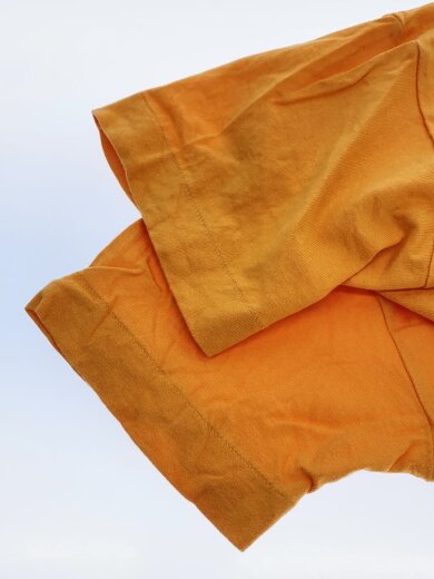 商品画像：Tシャツ/M/コットン/YLW/az-t313 5