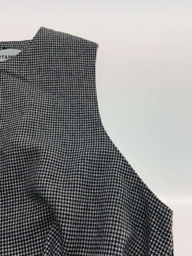 商品画像：ノースリーブフレアワンピース/ウール/GRY/千鳥格子/sd93aw24 5