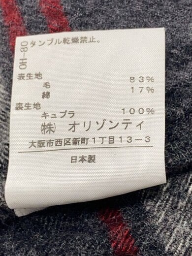 商品画像：ボトム/2/ウール/GRY/チェック/357-01-73013 5