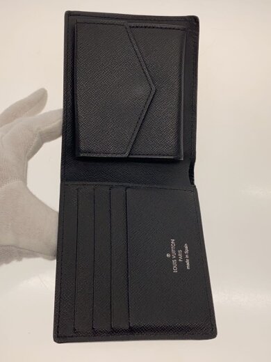 画像：LOUIS VUITTONポルト・フォイユ・マルコNM_エピ/牛革/BLK/メンズ4