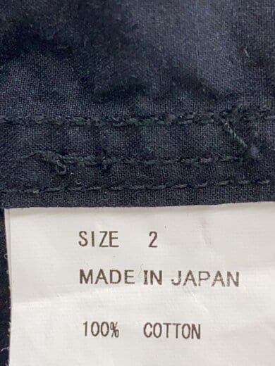 商品画像：ダスターコート/2/コットン/BLK/A16C-02C001C 4