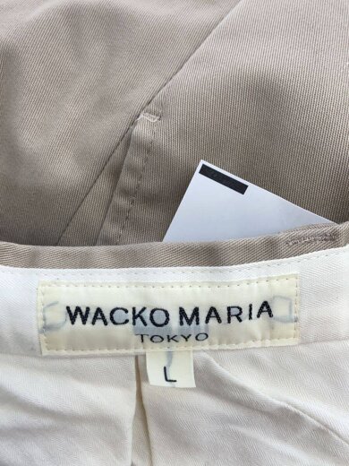 商品画像：チノスラックス/ボトム/L/ポリエステル/BEG 4