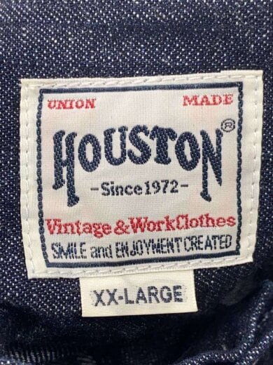 商品画像：USAコットンデニムグランパシャツ/XXL/デニム/IDG/無地/40987 3