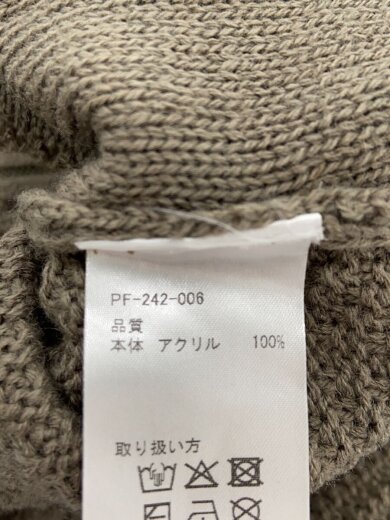 商品画像：Stripe Jacquard Knit Cardigan/L/アクリル/GRY/PF-242-006 4