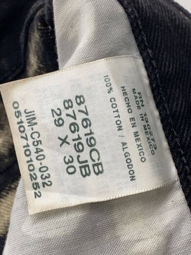 商品画像：ストレートパンツ/29/デニム/BLK 5