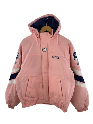 商品画像：24AW/NCAA Hooded Stadium Jacket/ダウンジャケット/M/ナイロン/PNK 1