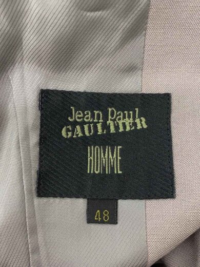 商品画像：テーラードジャケット/48/ウール/BEG/無地 3