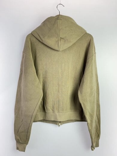 商品画像：ジップパーカー/L/コットン/BEG 2