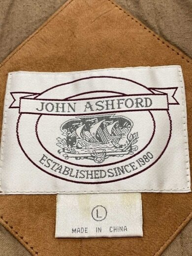 商品画像：JOHN ASH FORD/レザージャケット・ブルゾン/L/レザー/BRW 3