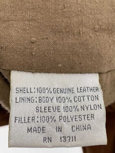 商品画像：JOHN ASH FORD/レザージャケット・ブルゾン/L/レザー/BRW 4