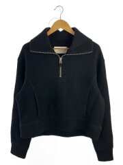 Halfzip Wool Pullover/トップス/FREE/ウール/BLK