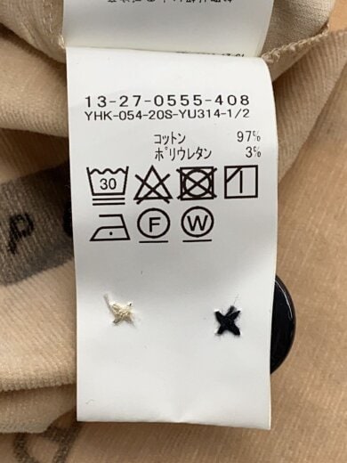 商品画像：スカート/--/コットン/BEG/13-27-0555-408 6