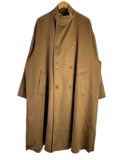 商品画像：LORO PIANA HEAVY WOOL OVERSIZED COAT/2/ウール/BEG// 1