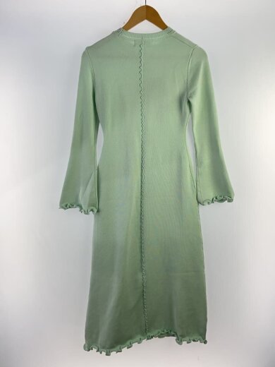 商品画像：25AW/スイセンモチーフニットワンピース/one/ポリエステル/BLU/LWNO261003 2