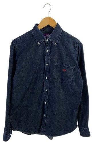 商品画像：LIGHT DENIM B.D SHIRT/M/コットン/NVY 1