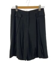 ショートパンツ/42/レーヨン/BLK