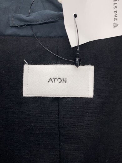 商品画像：25AW/MERCERIZED COTTON/Silk Padded Balmacaan Coat/2/コットン/BEG 3