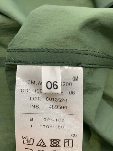 商品画像：25SS/TRAVEL NYLON PACKABLE COAT/6/ナイロン/GRN/CMAGGM6200 4