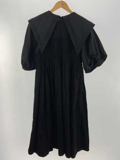 商品画像：セーラー半袖ワンピース/2/コットン/BLK 2