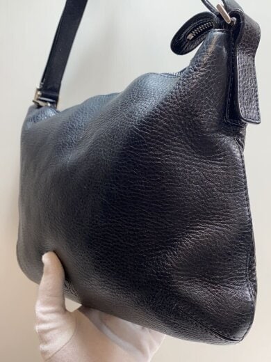 商品画像：ショルダーバッグ/レザー/BLK 2