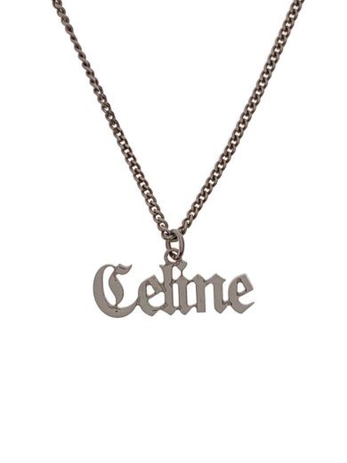 商品画像：ゴシックロゴネックレス/SV925/SLV/トップ有/レディース 1