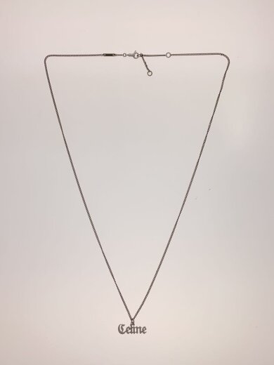 商品画像：ゴシックロゴネックレス/SV925/SLV/トップ有/レディース 2