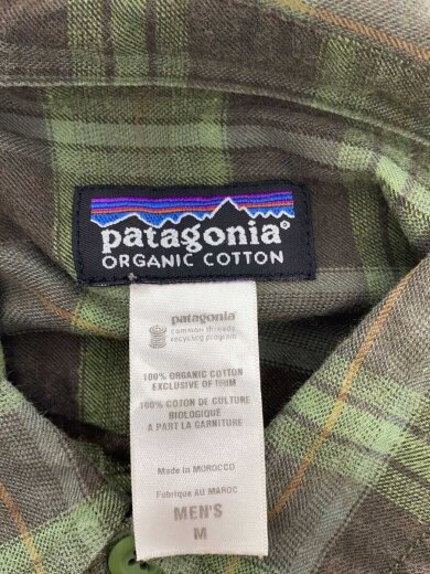 商品画像：00s/ORGANIC COTTON/M/コットン/GRN/チェック/53836F9 3