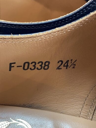 商品画像：ドレスシューズ/24.5cm/BLK/レザー/F-0338 5