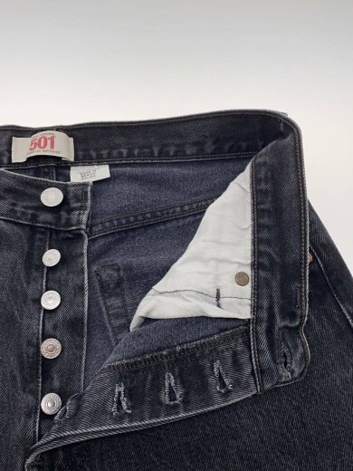 商品画像：ストレートパンツ/32/デニム/BLK/無地/501 3