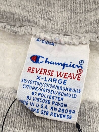 商品画像：90s/HARTWICK/スウェット/XL/コットン/GRY 3