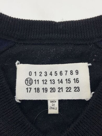 商品画像：⑩/バイカラーニット/--/ウール/NVY/30HA055614374 3
