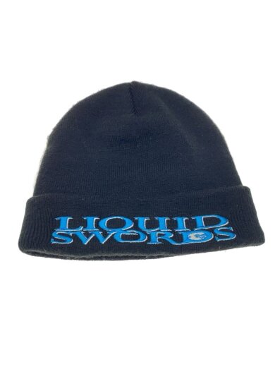 商品画像：18AW/LIQUID SWORDS BEANIE/ニットキャップ/--/アクリル/BLK/メンズ// 1