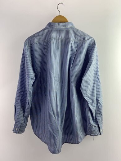 商品画像：長袖シャツ/1/コットン/BLU/ストライプ 2