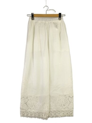 商品画像：26SS/カットワークレースパンツ/36/コットン/WHT/26-030-900-2030-1-0 1