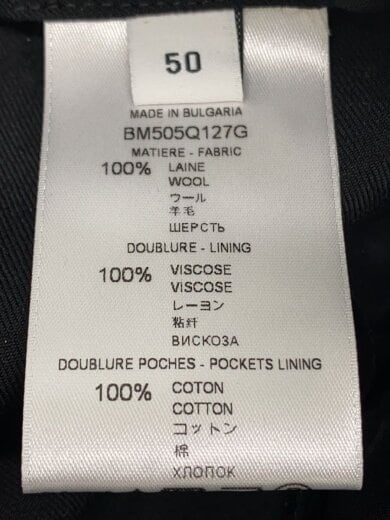 商品画像：ボトム/50/ウール/BLK/BM505Q127G 5