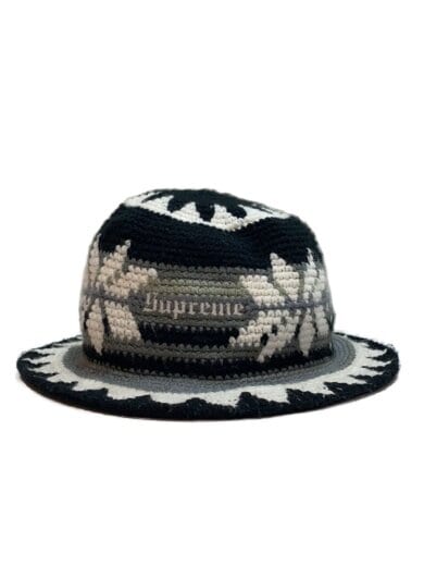 商品画像：21FW/Snowflake Crochet Crusher/S/アクリル/BLK/総柄/メンズ 1