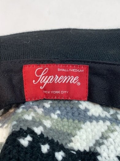 商品画像：21FW/Snowflake Crochet Crusher/S/アクリル/BLK/総柄/メンズ 5