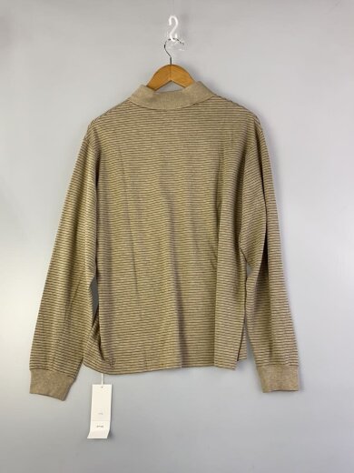 商品画像：SUVIN DOUBLE JERSEY/ポロシャツ/2/コットン/BEG/ボーダー/KK.AG.GW.0202 2